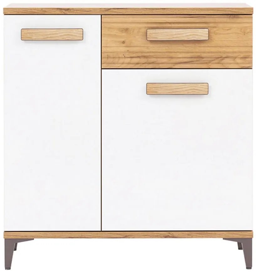Komoda Snobi Sb02 Dub Craft/Alpská Biela