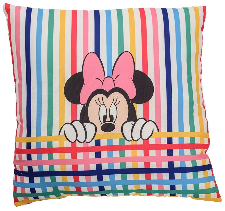 Dekoračný vankúšik MICKEY MOUSE 40x40 cm - viac farieb Farba: Krémová