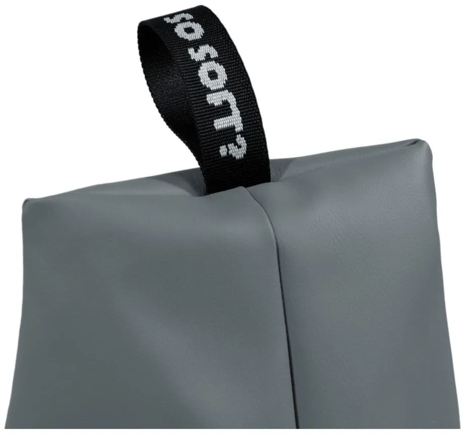 Béžový sedací vak z imitácie kože Icy L – So Soft?