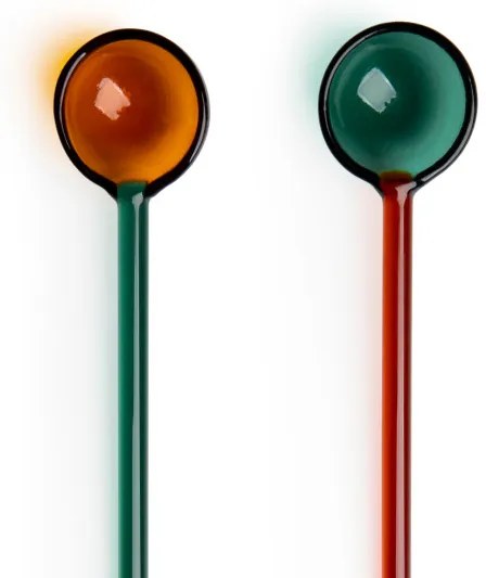 Sada dvoch lyžičiek LAISA sklenené 894782