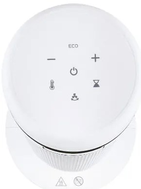 Silvercrest®  Keramický vežový teplovzdušný ventilátor Sthl 2000 C3 (biela)  (100380331)