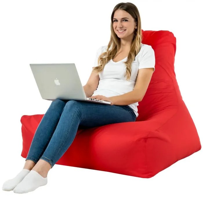 Sedací vak Bali Outdoor Farba: 12.Červený