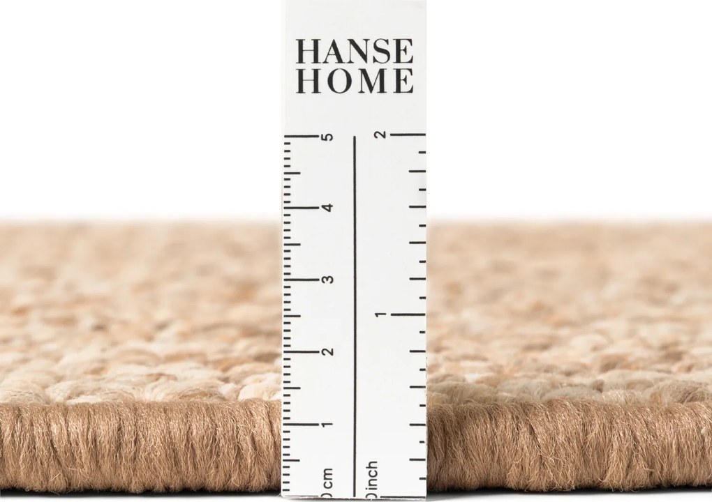 BT Carpet, Kusový koberec Wolly 102842 kruh, 133x133 (priemer) kruh, béžová, obývacia izba