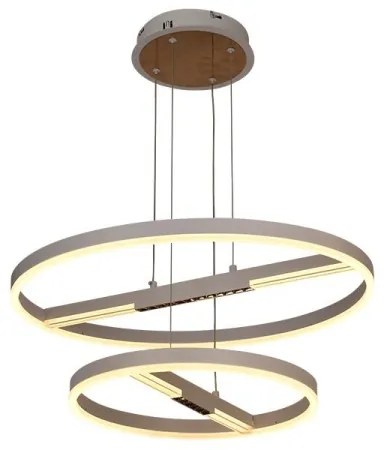 LED Stmievateľný luster na lanku LED/100W/230V 3000-6500K + diaľkové ovládanie