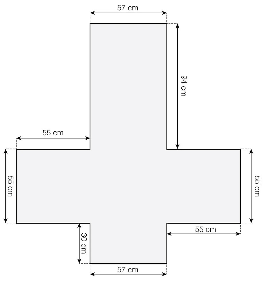 Žltý ochranný poťah na kreslo 165 cm Lounge – douceur d'intérieur