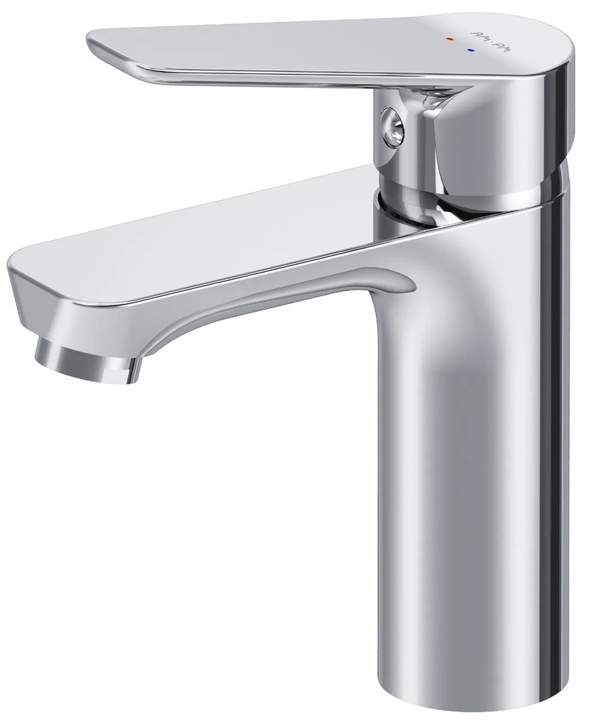 Umývadlová batéria AM.PM Hit FTA82100 jednopáková s odtokovým ventilom, chróm