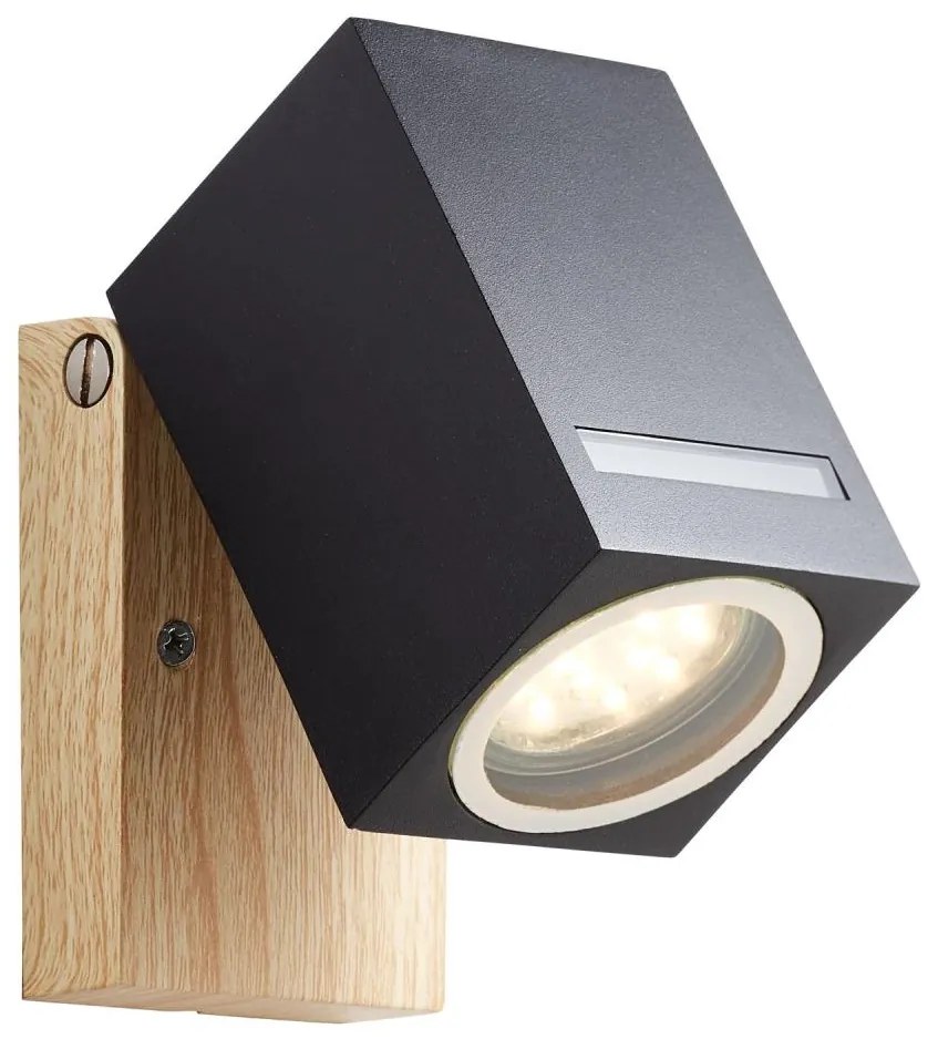 Brilliant - Vonkajšie nástenné svietidlo GALENI 1xGU10/20W/230V IP44