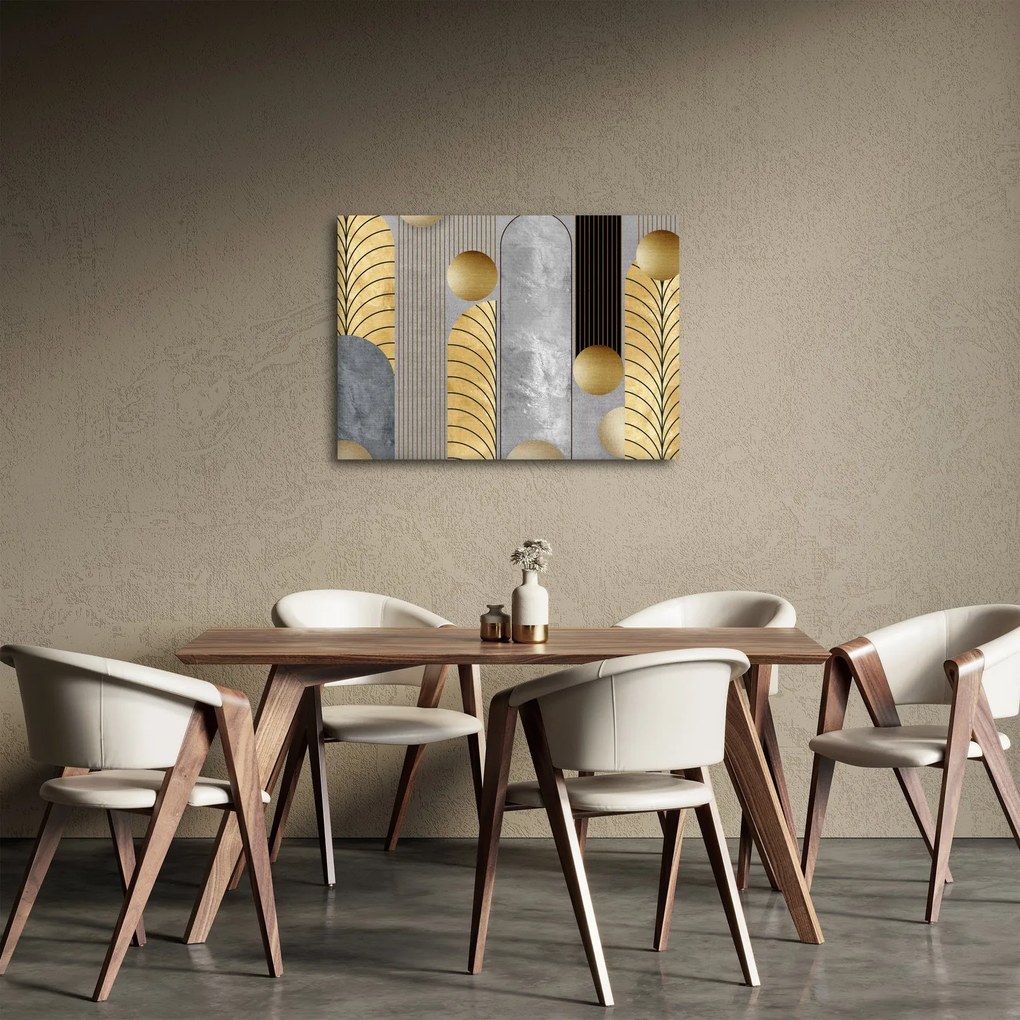 Obraz - Zlaté dekory (70x50 cm)