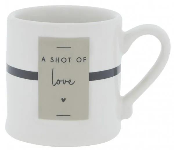 Espresso White/Shot of Love 5,4x6,2cm
