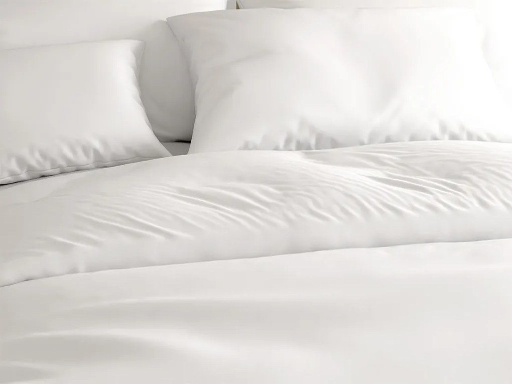 Bavlnené obliečky LUX biele hotelové vrecko Rozmer obliečky: 70 x 90 cm | 140 x 200 cm