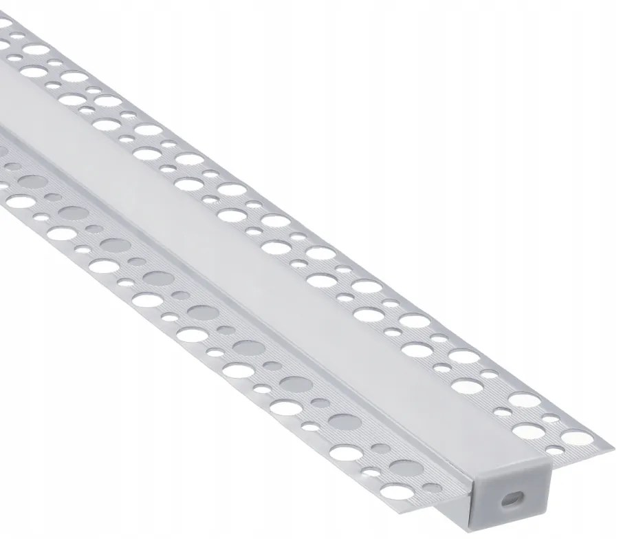 BERGE LED hliníkový profil zapustený 2m - sada