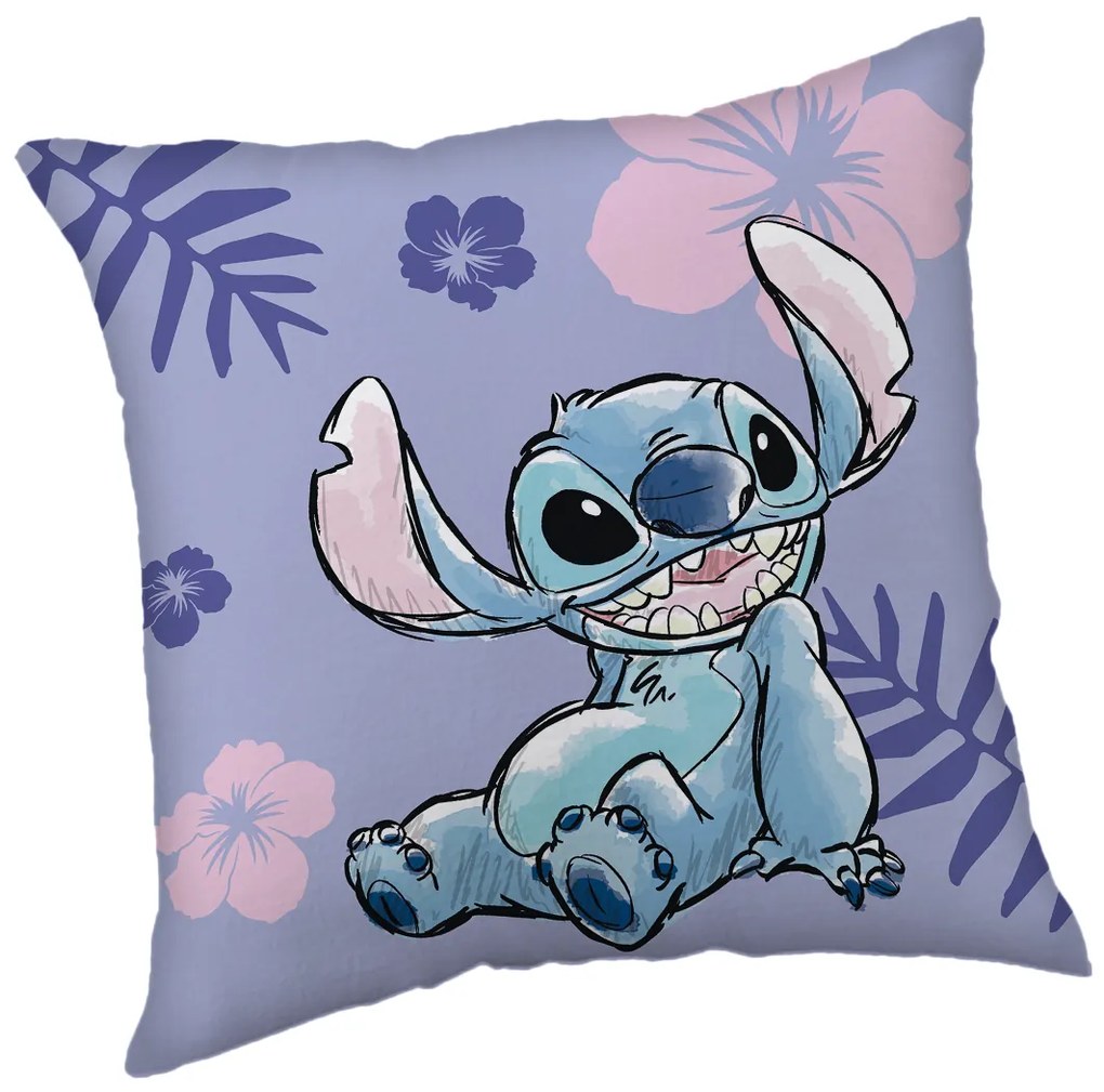 Jerry Fabrics Dekoračný vankúšik 40x40 cm - Lilo and Stitch