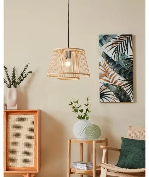 Eglo 43852 - Luster na lanku HYKEHAM 1xE27/40W/230V