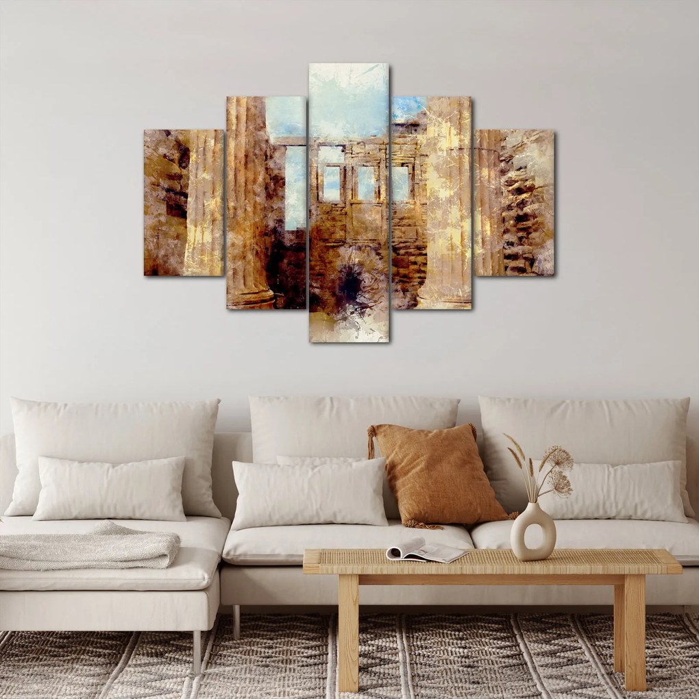 Obraz - Érechthéion, Atény, Grécko (150x105 cm)