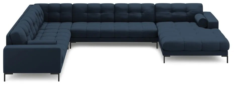 Modrá rohová pohovka (ľavý roh) Bali – Cosmopolitan Design