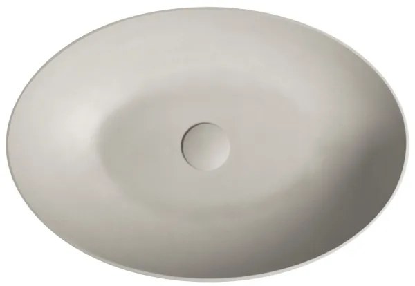 Sapho - Umývadlo na dosku FORMIGO 60x40 cm betón/béžová