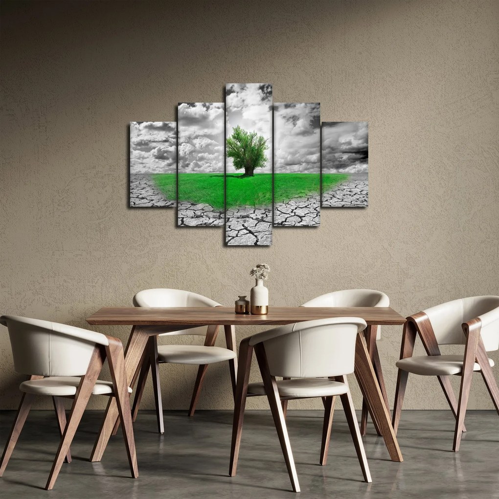 Obraz - Kus prírody v meste (150x105 cm)