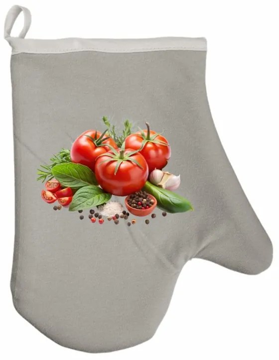 Kuchynská rukavica Veggie EMI, sivá