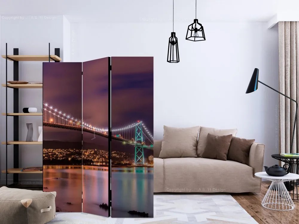 Artgeist Paraván - Glow Above the City [Room Dividers]