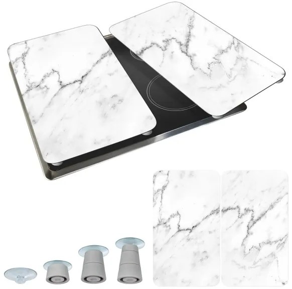 WENKO 53895100 - Krycia doska 30x52 cm pestrofarebná/šedá/priehľadná