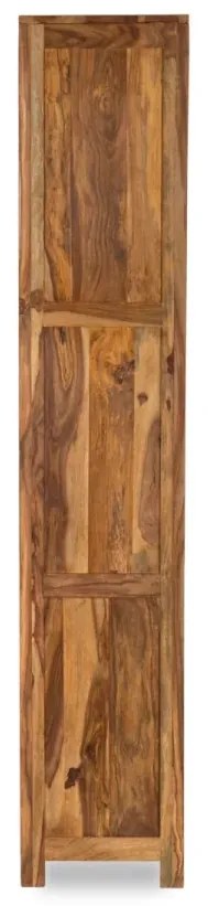 furniture-nabytek.cz - Masivní koupelnová skříňka Leeston z palisandru, lakovaná, hnědá – 45×35×185 cm