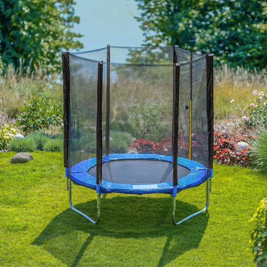 Kvalitná záhradná trampolína 244 cm