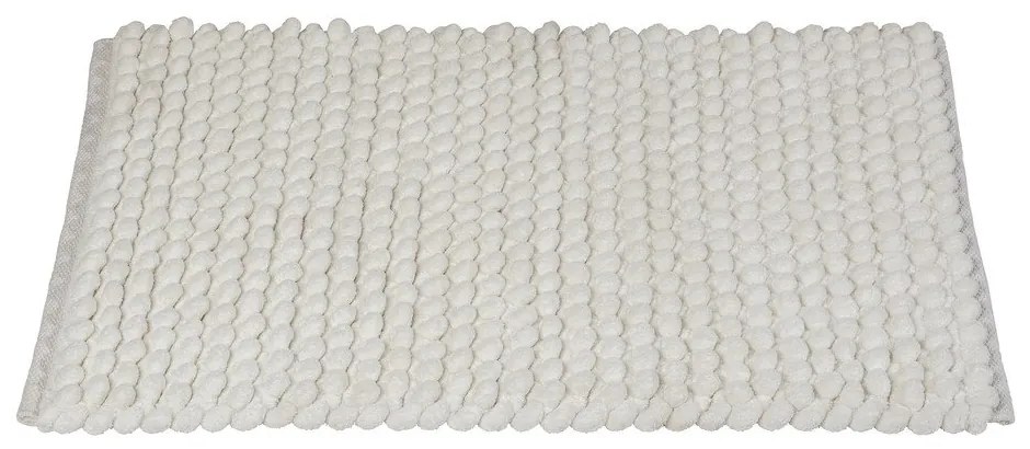 Biela textilná kúpeľňová predložka 50x80 cm Solivo – Wenko
