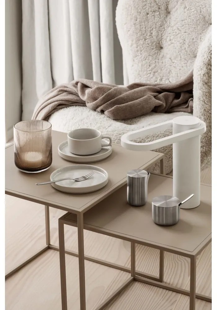 Hnedý sklenený svietnik Blomus Ven, ø 14 cm