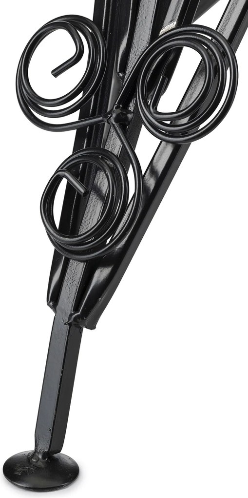 STOJAN NA KVETINÁČ SHANE 47X43 CM ČIERNA