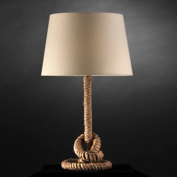 ONLI - Stolná lampa CORDA 1xE27/22W/230V 50 cm béžová