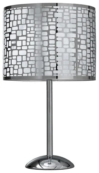 ONLI - Stolná lampa BRUCE 1xE27/15W/230V 52 cm matný chróm