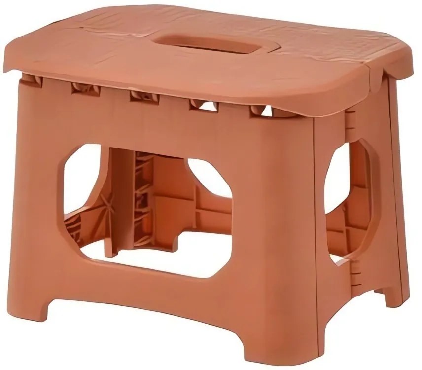 Verk 27478 Protišmyková skladacia stolička 23 x 16 x 20 cm, oranžová