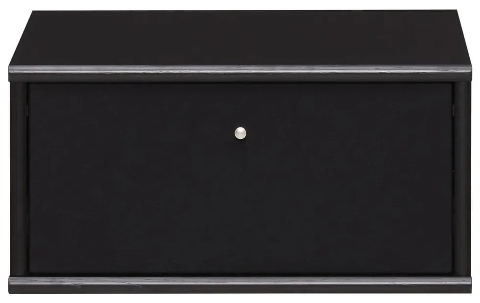 Čierny nočný stolík závesný Mistral - Hammel Furniture