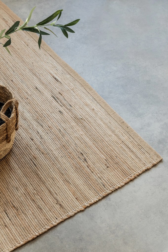 Hanse Home, Koberec behúň Handloom 105961 Dhaka Beige, 80x200, béžová, chodba / predsieň