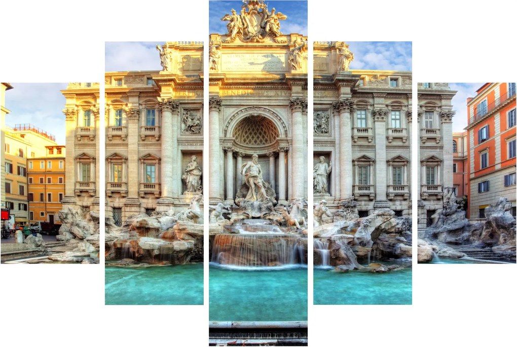 Obraz - Fontána di Trevi (150x105 cm)