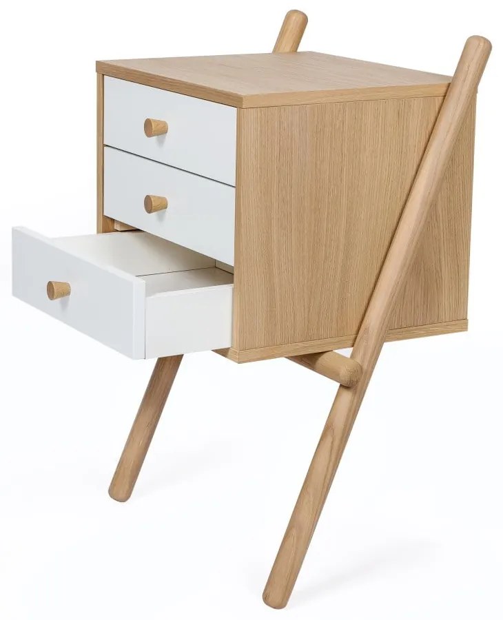 Nočný stolík Woodman Wiru Puro