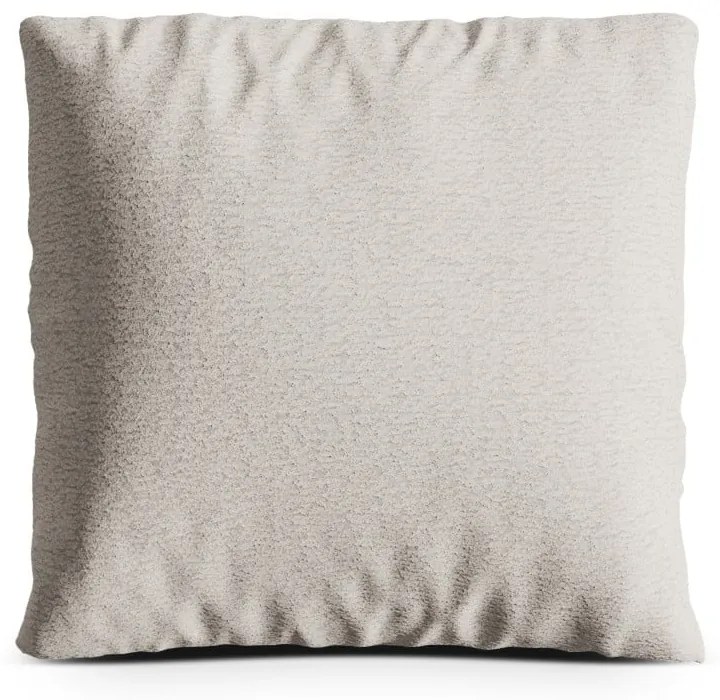 Béžový vankúš na gauč z textílie buklé Kemi – Cosmopolitan Design