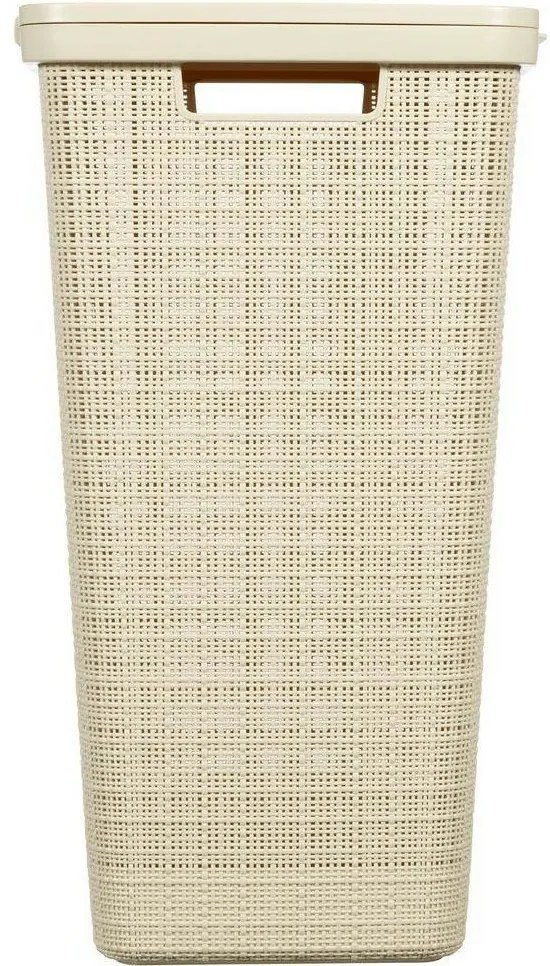 Curver Kôš na špinavú bielizeň Jute 58 l, béžová