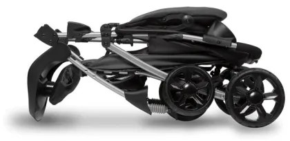 Lionelo - Športový kočík EMMA PLUS čierna