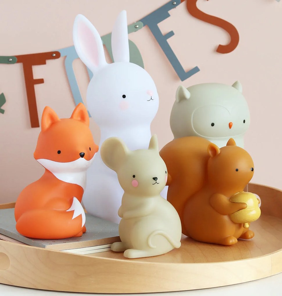 A Little Lovely Company - malé nočné svetlo - myška