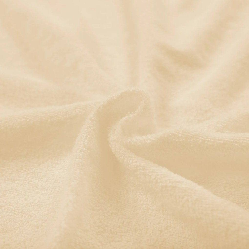 FROTÉ PRESTIERADLO PREMIUM 180X200 CM SVETLOBÉŽOVÉ