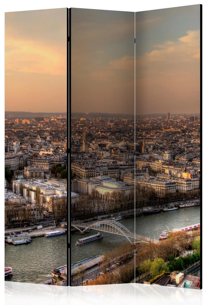 Artgeist Paraván - Barges on the Seine [Room Dividers]