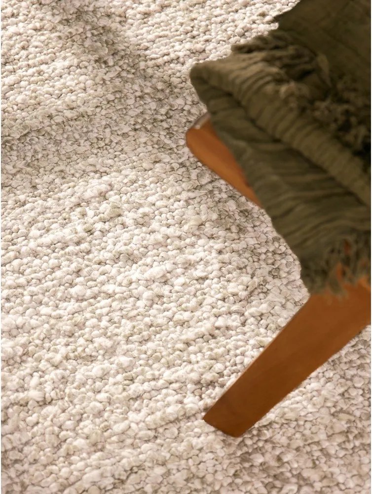 Krémový ručne tkaný behúň z materiálu buklé 80x200 cm Notting Hill Portobello – Ted Baker