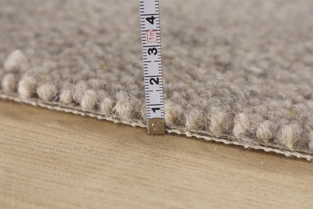 Koberec metráž Alfawool 40 šedý, na mieru, šíře 4m,5m, šedá, ab (mriežka), obývacia izba, Avanti