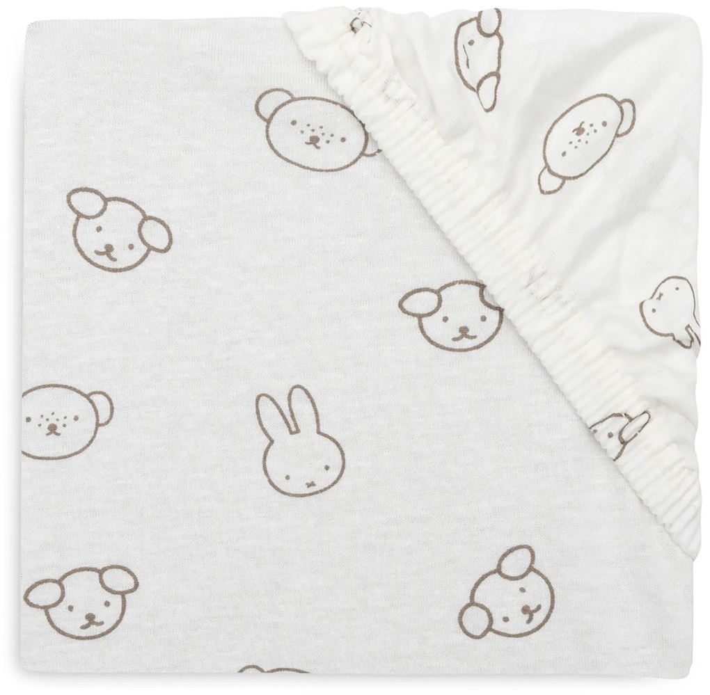 Napínacia plachta 140/150 x 70/75 cm Miffy & Friends