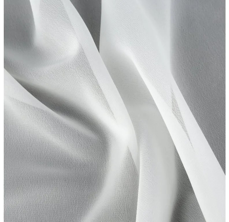 DECOREUM Hladká záclona 350 cm x 250 cm biela 100 % polyester Rozmery textílií: 350 cm x 250 cm 104800