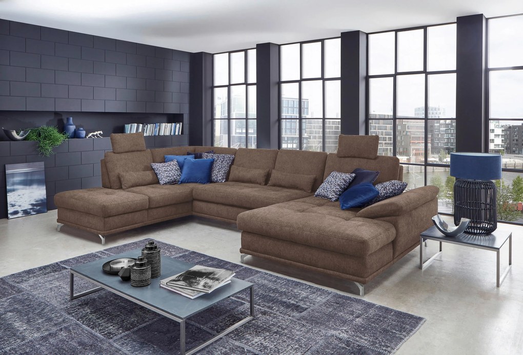 XXXLutz SEDACIA SÚPRAVA, textil, taupe Sit & More - Sedačky - 000144005528