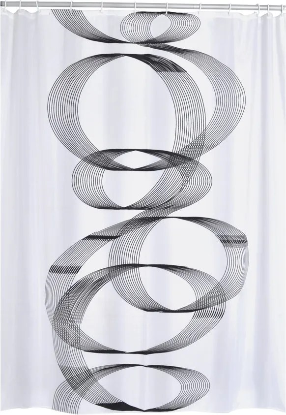 Loop 42346 sprchový záves 180x200cm, polyester, špirála