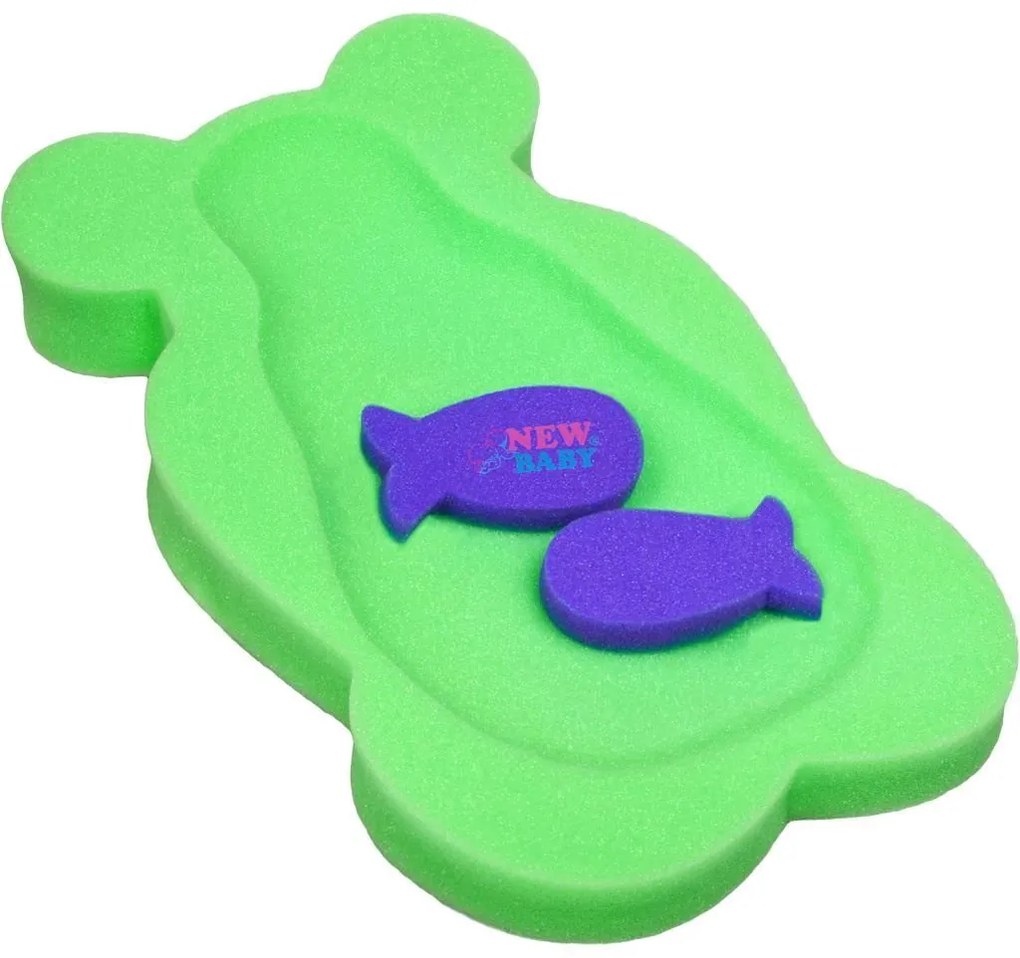 Penová podložka maxi New Baby BASIC medveď zelená