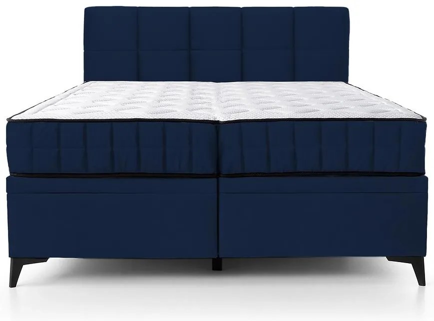 Posteľ Greta 180/200 Amon 07 námornícka modrá + matrac